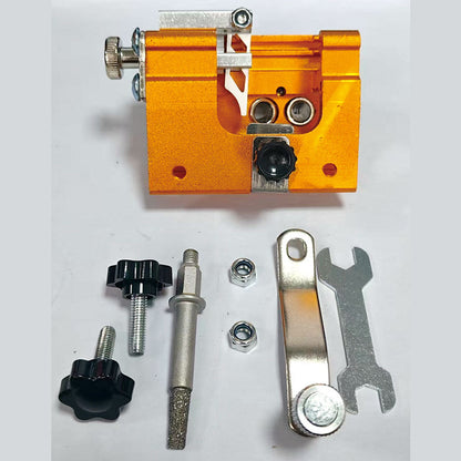 Hand-Cranked Chainsaw Chain Sharpening Tool