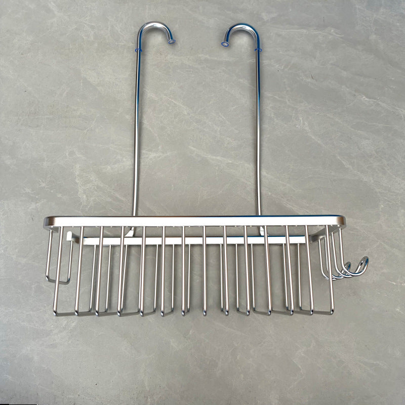 Bathroom Shower Rack No-Drill Drainage Basket