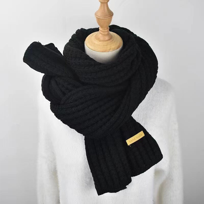 Korean Style Knitted Wool Scarf