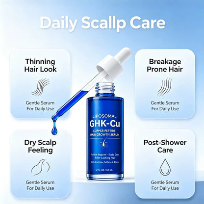 GHK-Cu Peptide Hair Growth Serum