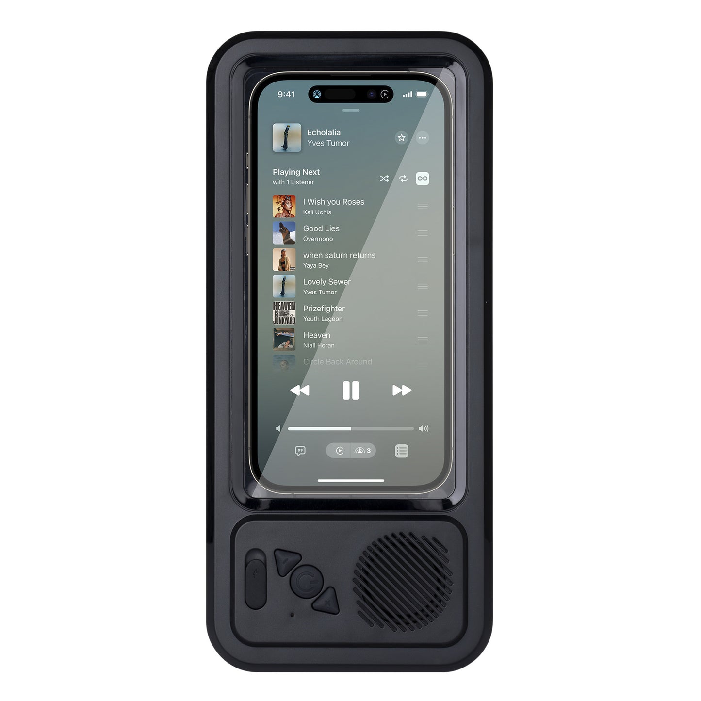 Bathroom waterproof mobile phone case