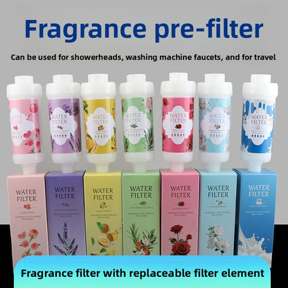 Fragrance Shower Head Filter with Chlorine Removal