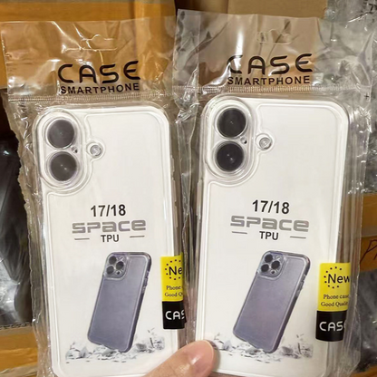 Transparent Space Phone Case for iPhone Series