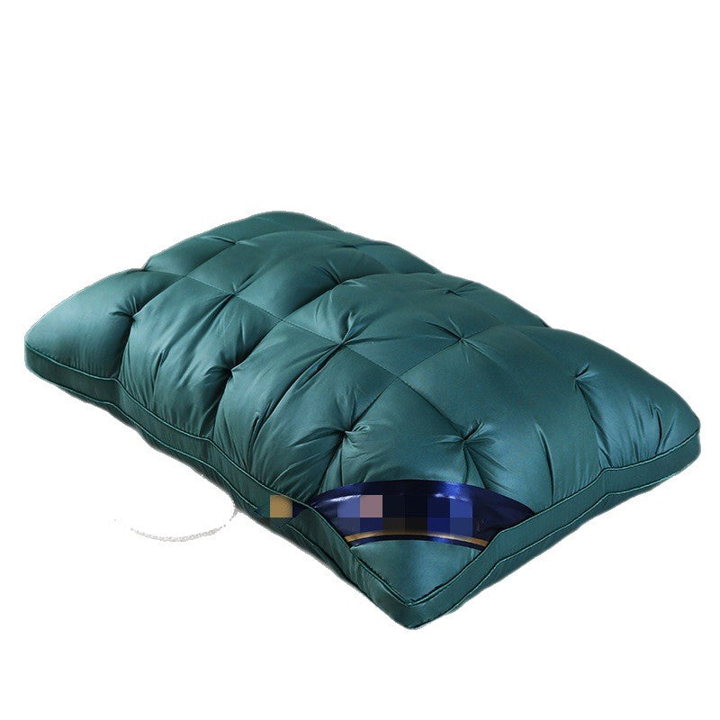 Twisted Feather Velvet Cervical Support Pillow