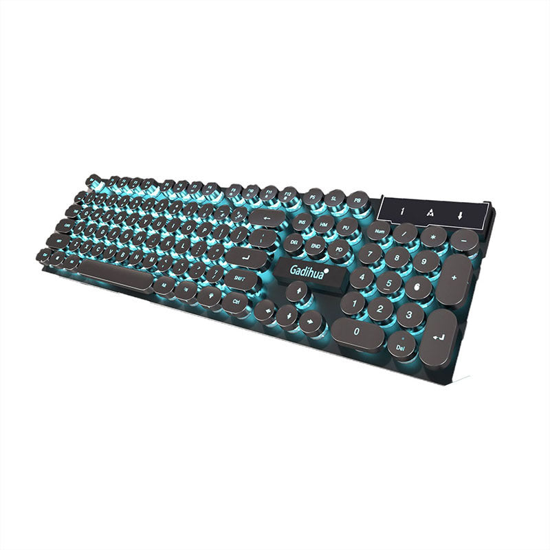 Mechanical Feel Gaming Keyboard and Mouse Set