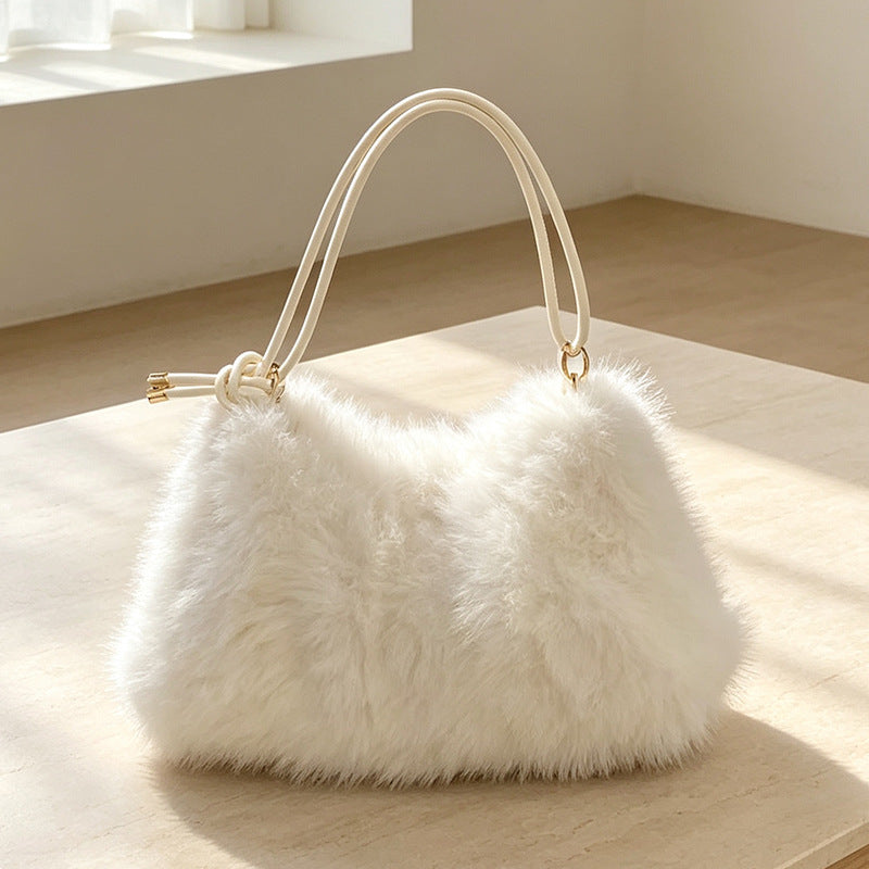 Plush Cloud Crossbody Bag for Women