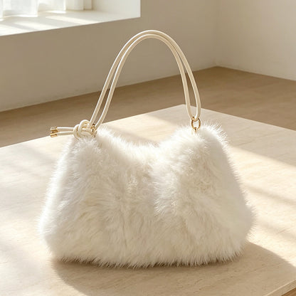 Plush Cloud Crossbody Bag for Women