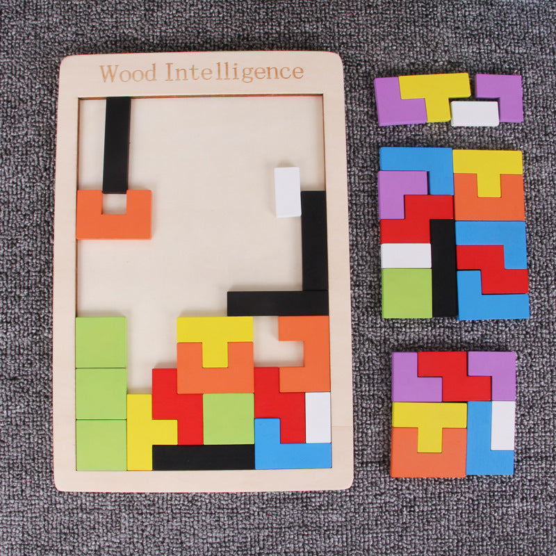 Wooden Tetris