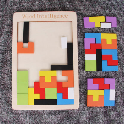 Wooden Tetris
