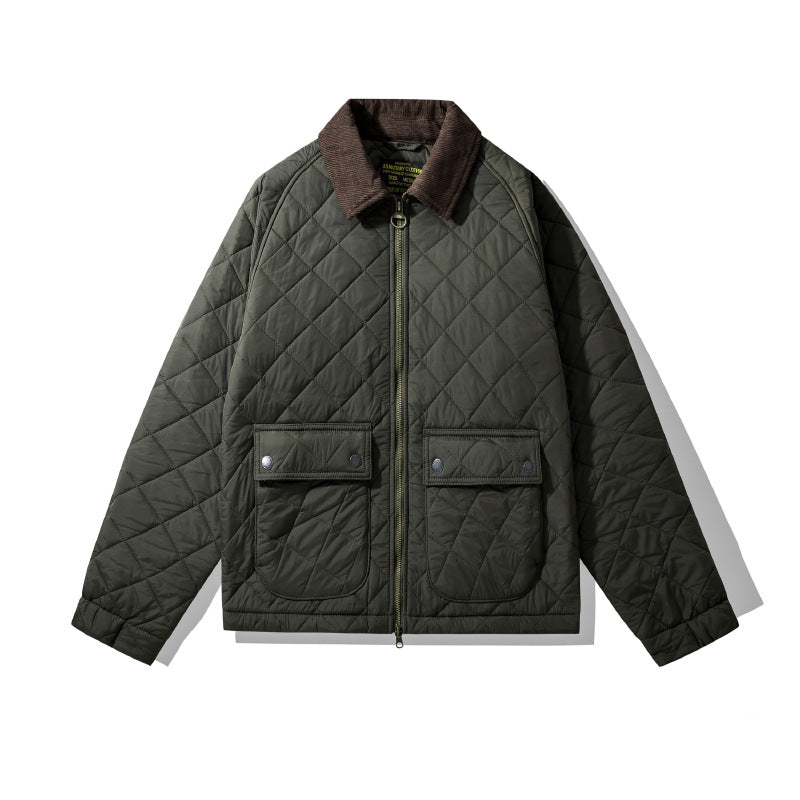 Classic Quilted Corduroy Jacket