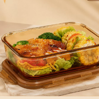 Microwave Safe Glass Lunch Container