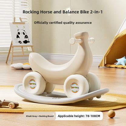 Children 4 Wheel Balance Scooter Walker