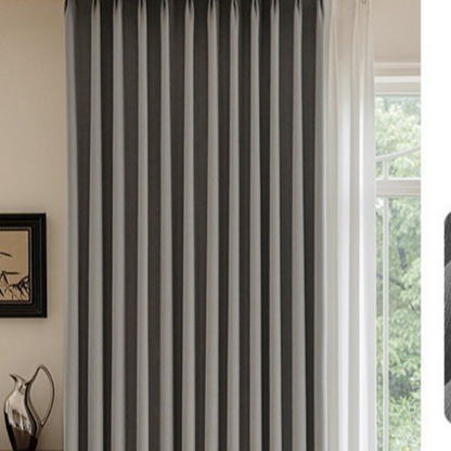 Double Sided Blackout Chenille Curtains