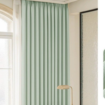 Double Sided Blackout Chenille Curtains