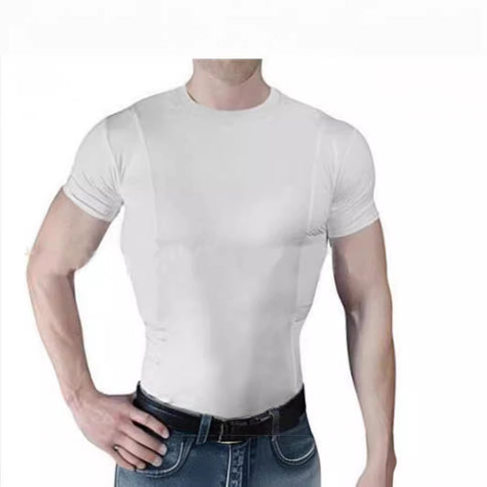 Mens Slim-Fit Tactical Quick-Dry T-Shirt