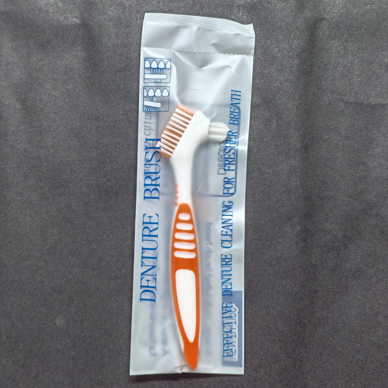 Double-headed Denture Cleaning Brush