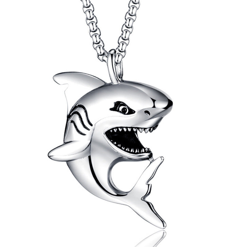Hip Hop Titanium Steel Necklace Pendant
