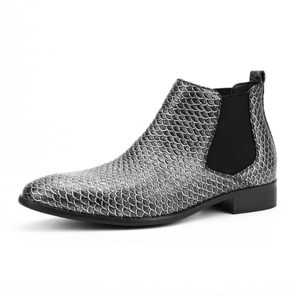 Versatile and stylish men's short boots/ankle boots