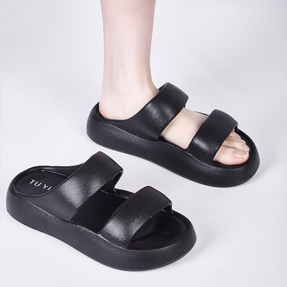 Womens EVA Slippers with Thick Sole