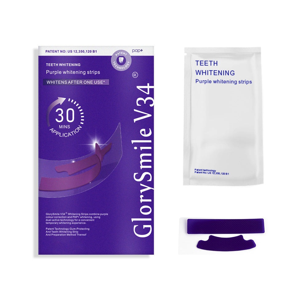 Purple Tooth Paste Tooth Whitenish Paste