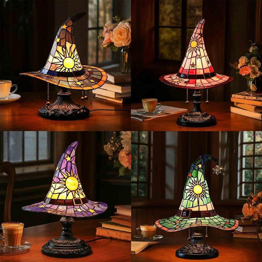 Witch hat lamp ornaments