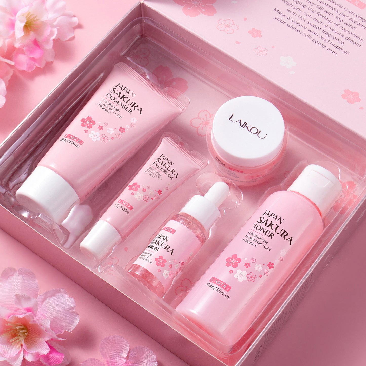 Moisturizing Skin Care Set Complete Cosmetics Set