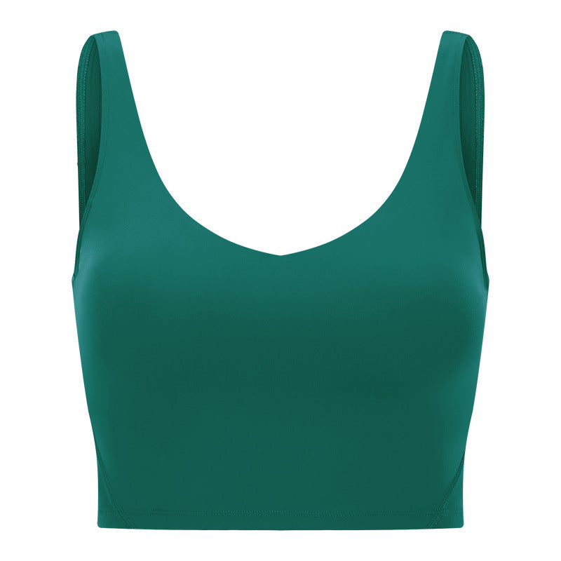 Women's shock-absorbing U-shaped back-support yoga underwear