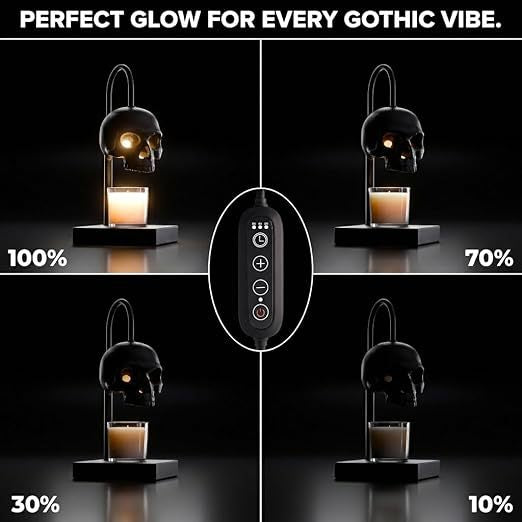 Skull Shaped Adjustable Table Lamp