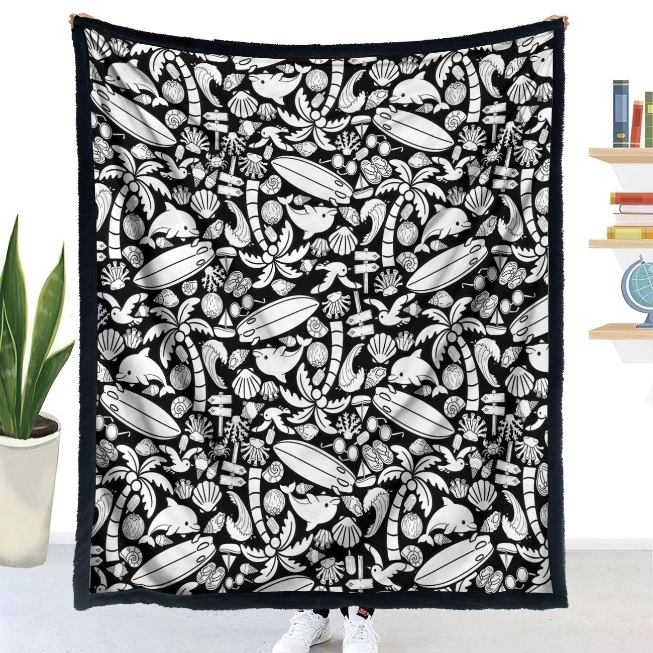 Handmade colored brush coloring mat