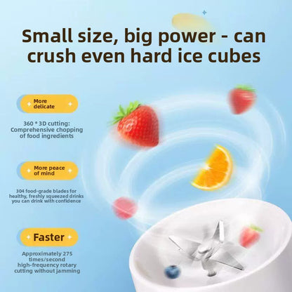 Portable USB Rechargeable Electric Juicer Cup