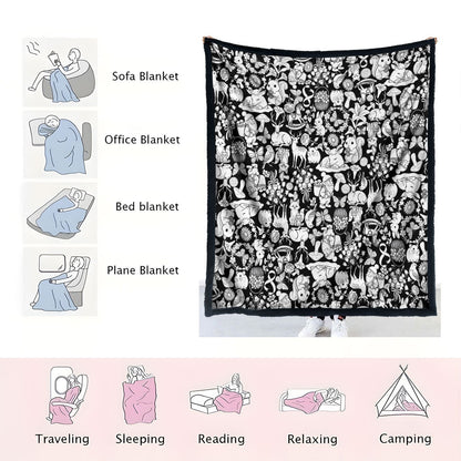 Handmade colored brush coloring mat