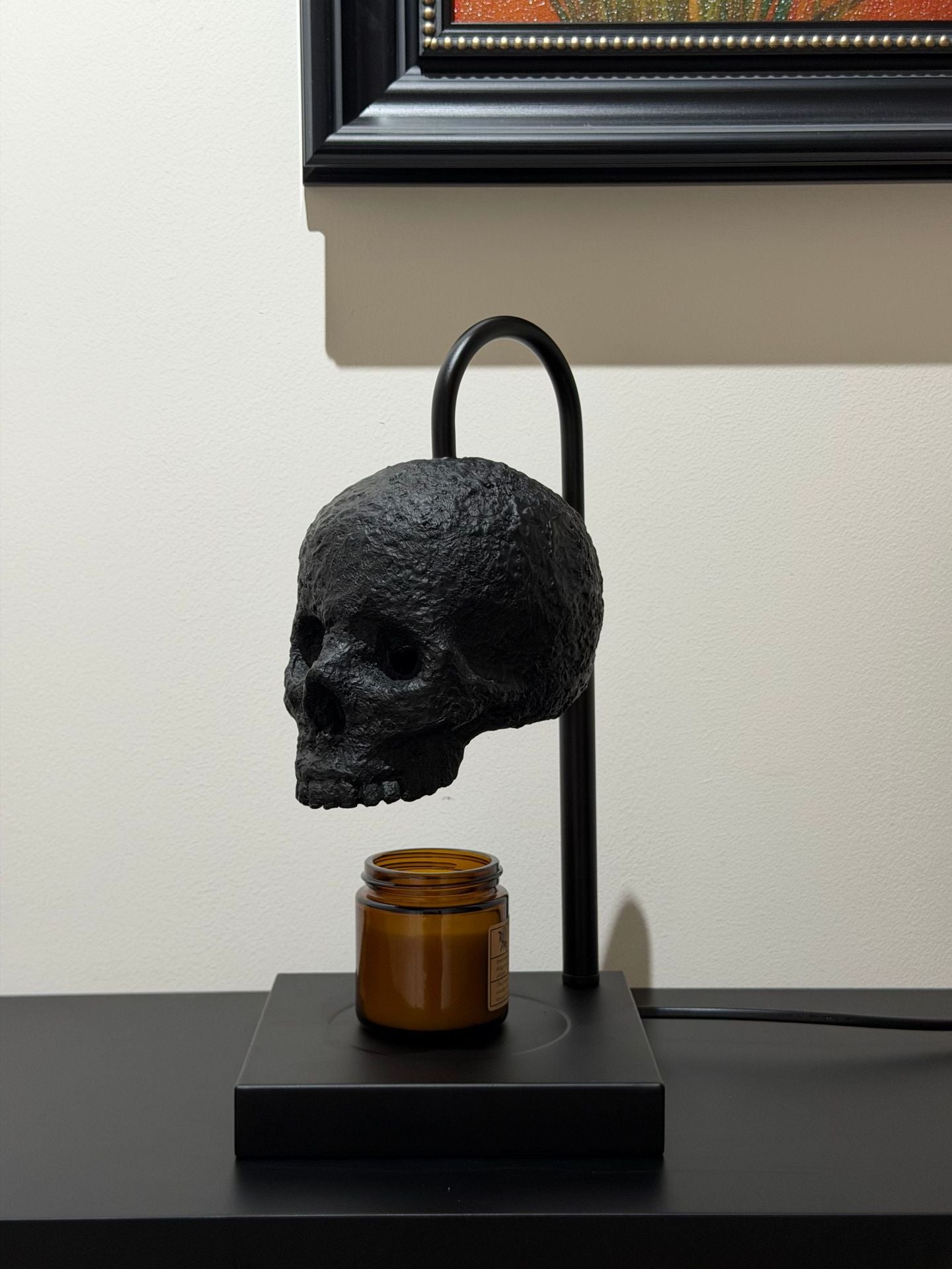 Skull Shaped Adjustable Table Lamp