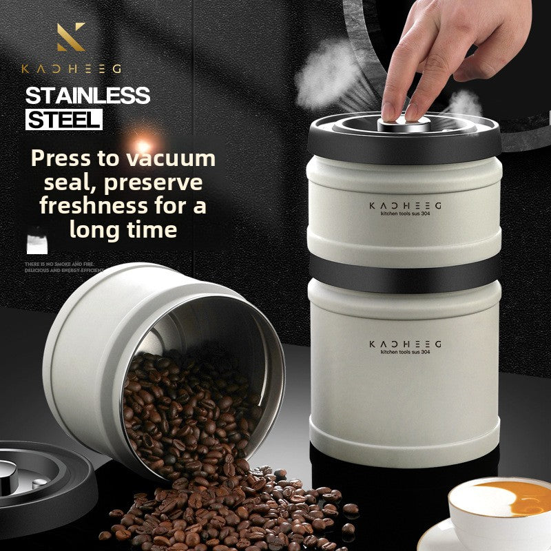Stainless Steel Vacuum Sealed Storage Jar