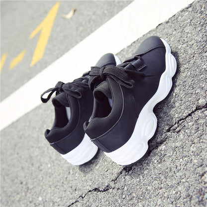 Women Casual Sports Shoes Thick Sole Running Sneakers