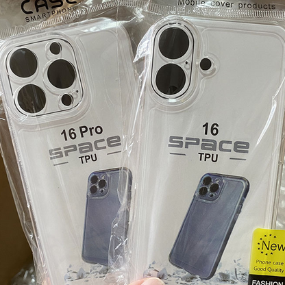 Transparent Space Phone Case for iPhone Series