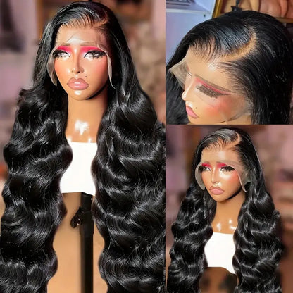 Natural synthetic fiber wig