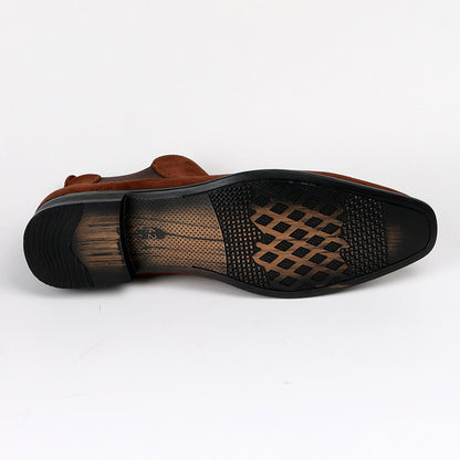 Versatile and stylish men's short boots/ankle boots