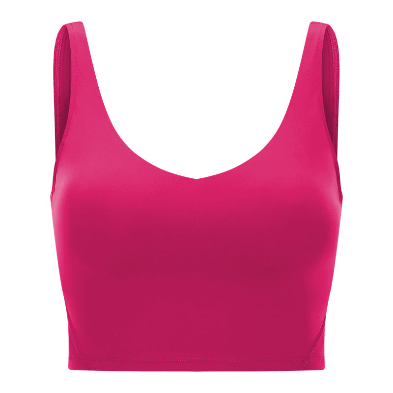 Women's shock-absorbing U-shaped back-support yoga underwear