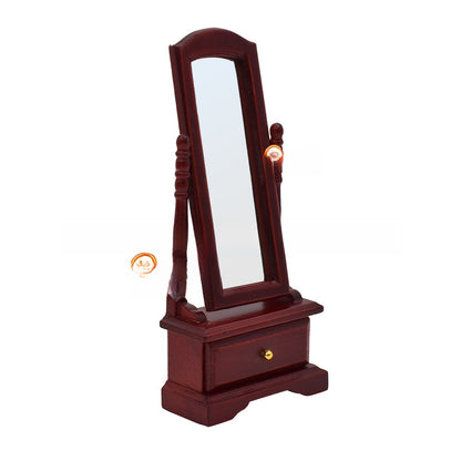 Miniature Wooden Bedroom Furniture Set 1:12 Scale