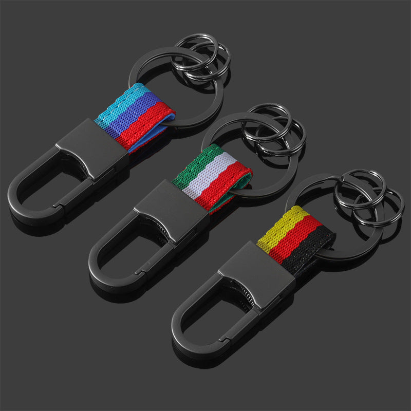 Customizable Flag Design Metal Keychain