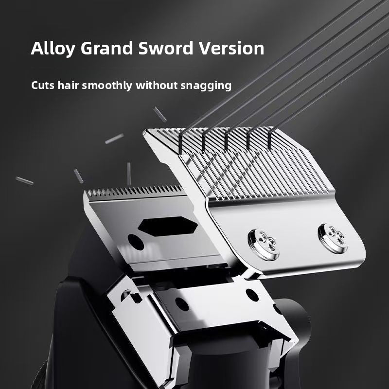 Professional Hair Clipper with LCD Display