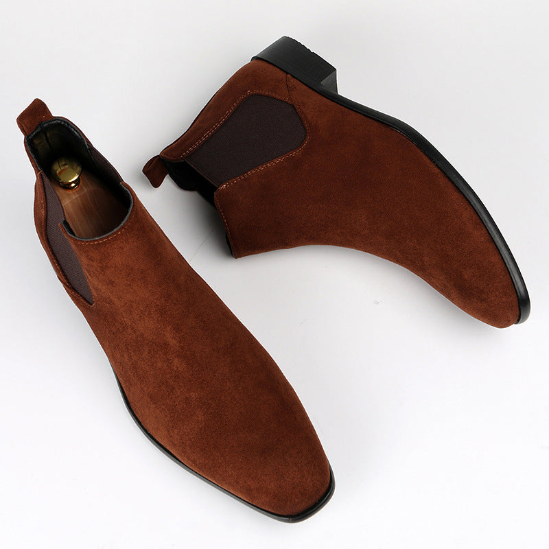 Versatile and stylish men's short boots/ankle boots