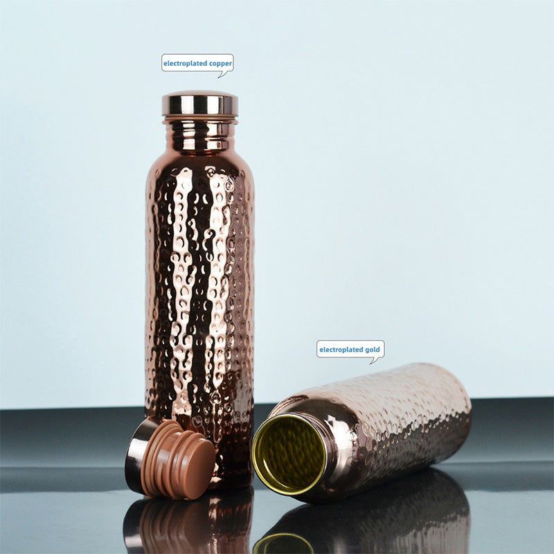 Electroplated Stainless Steel Water Bottle 800ml