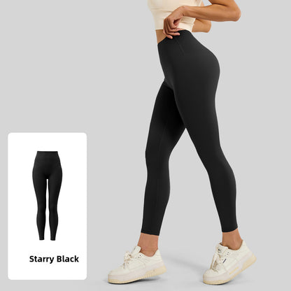 Seamless High Waist Yoga Pants with Peach Butt Enhancement