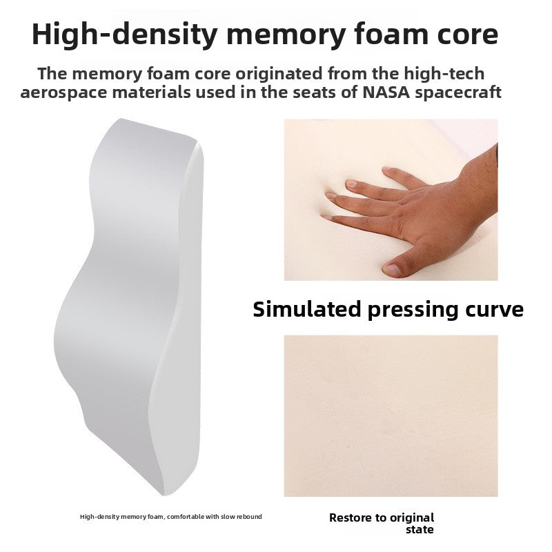 Cushion Memory Foam Slow Rebound Lumbar Pillow Seat