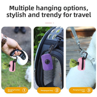 Pet waste bag dispenser