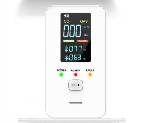 4-in-1 Gas Carbon Monoxide Alarm Detector
