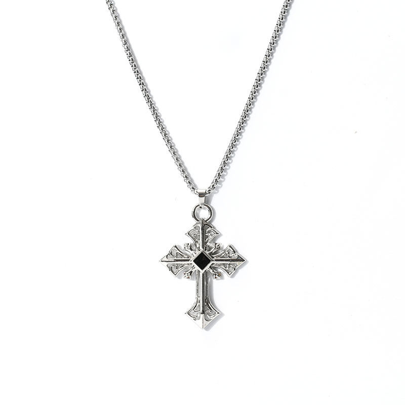 T-shirt pendant with titanium steel chain