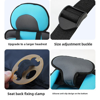 Child Anti-Fall Safety Cushion for Chairs and Strollers