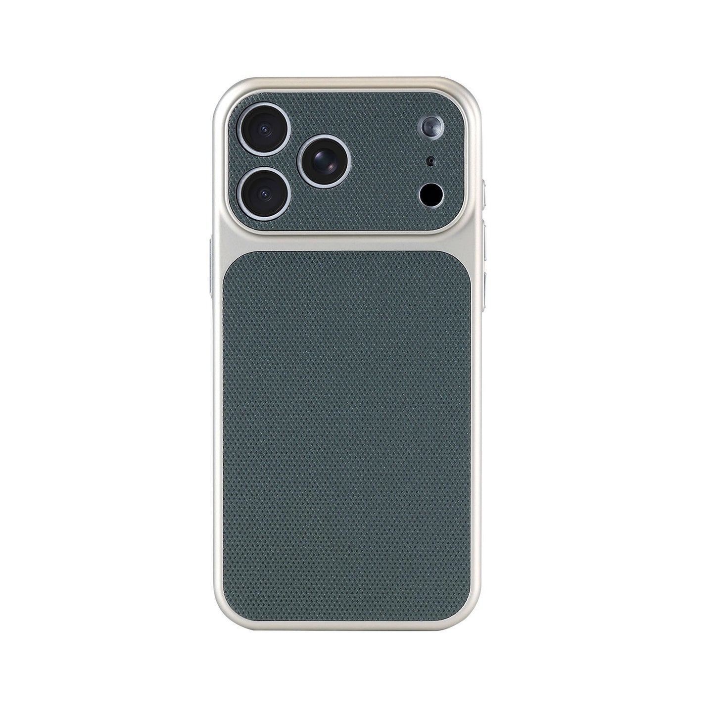 Leather Diamond Pattern Soft Phone Case with Large Window for iPhone
